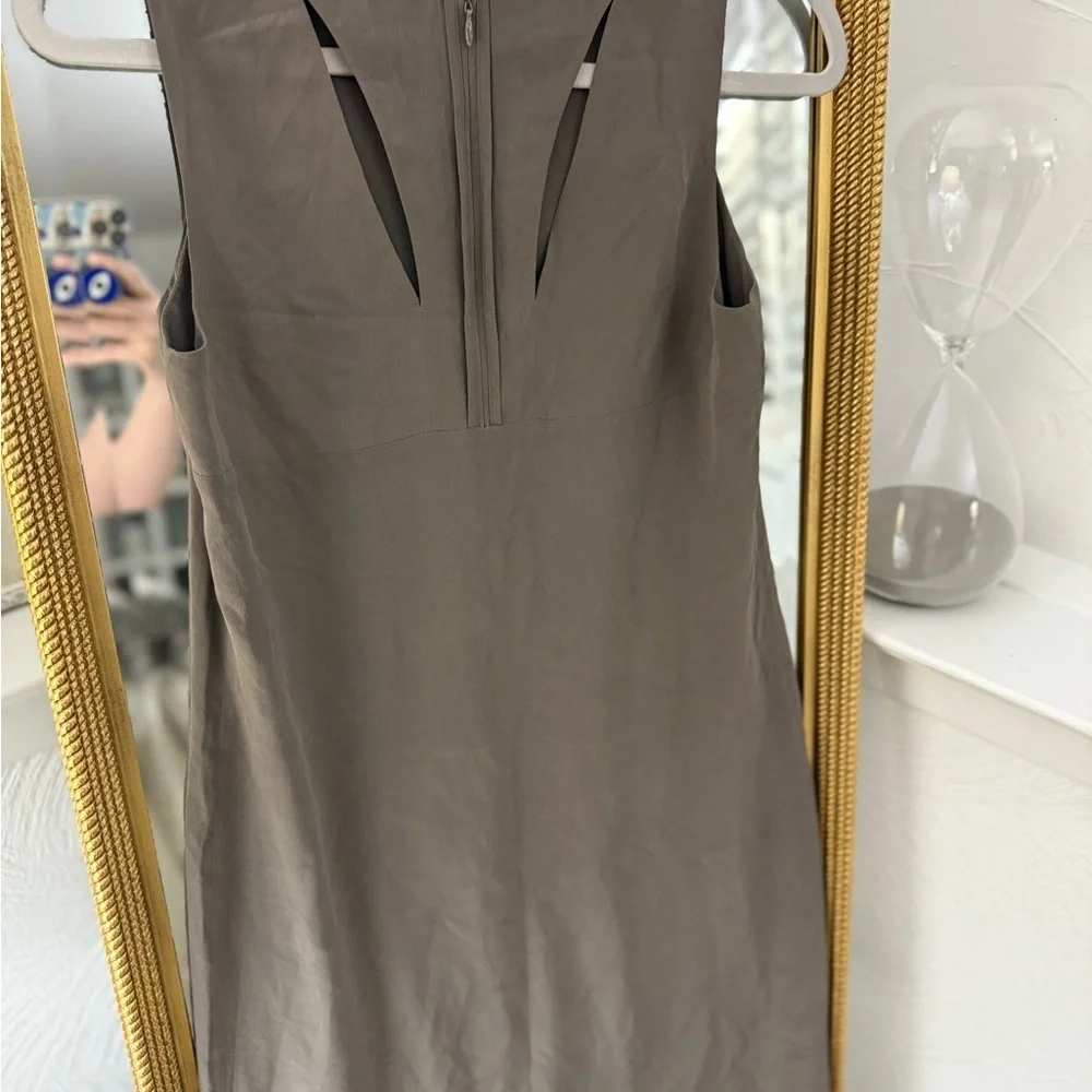 Cynthia Rowley Charcoal Backless Dress